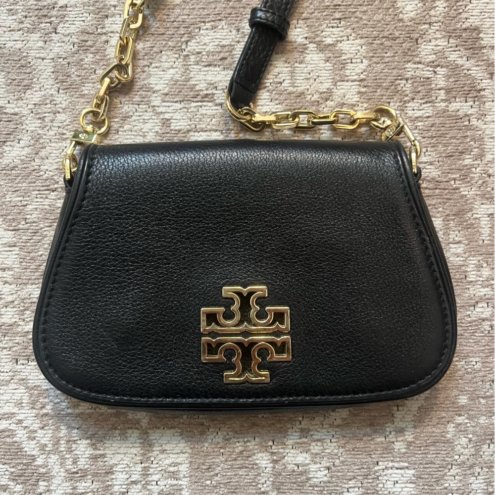 Tory Burch small black crossbody purse
